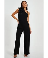 Quiz Women's Scuba Crepe Asymmetric Jumpsuit