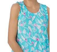 Ellen Tracy Women's Sleeveless Bermuda Pajama Set