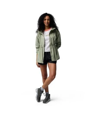 Columbia Womens Lillian Ridge Ii Jacket Rolling Bend Graphic Ringer Tee Bluevista Hill Shorts