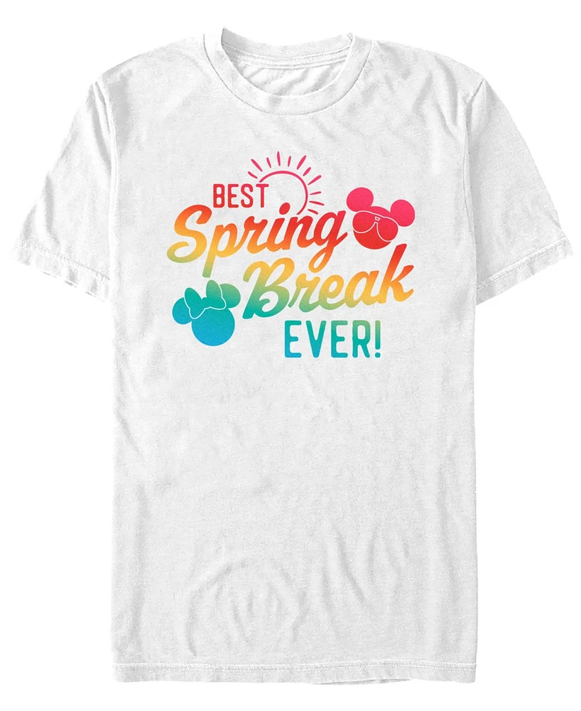 Mickey Classic Men's Best Spring Break Ever Short Sleeve T-Shirt