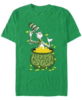 Dr. Seuss Men's Happy St Cats Short Sleeve T-Shirt