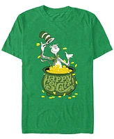 Dr. Seuss Men's Happy St Cats Short Sleeve T-Shirt