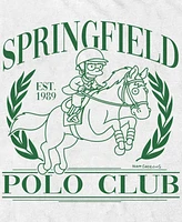 The Simpsons Men's Polo Club Short Sleeve T-Shirt