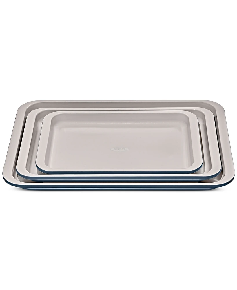 Oxo Good Grips Nonstick Pro Ceramic 3-Piece Bakeware Set