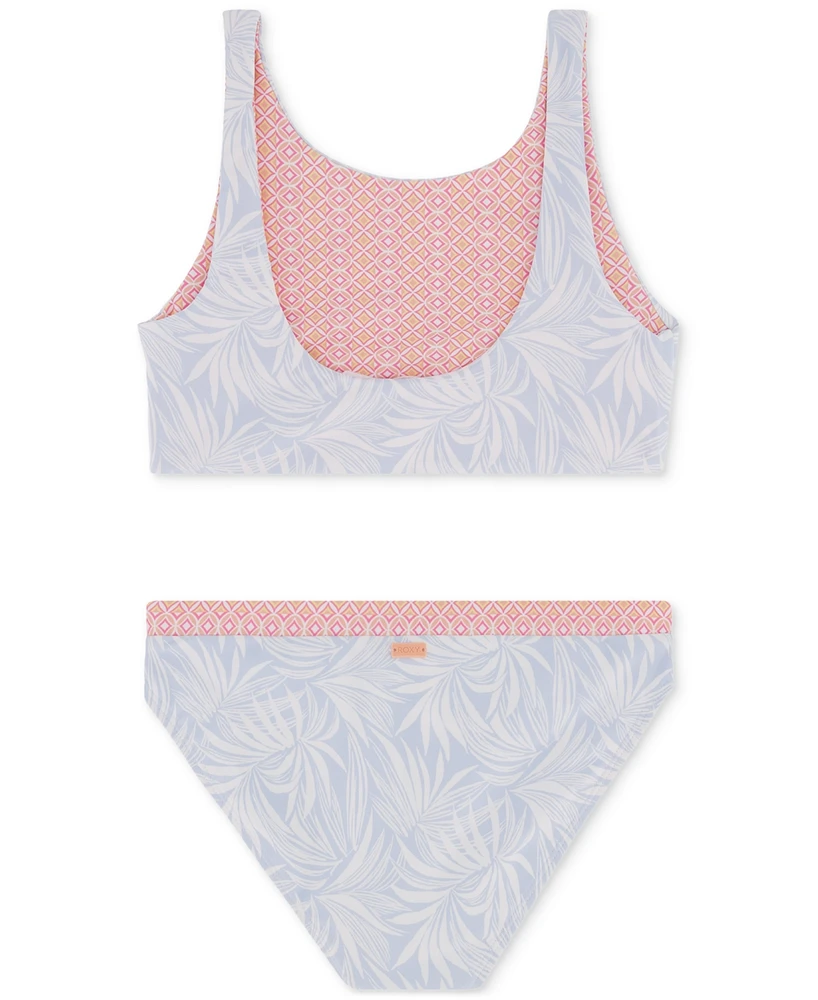 Roxy Big Girls Bali Breaks Two-Piece Swimsuit Set