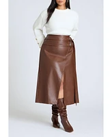 Eloquii Plus Buttoned Sleeve Sweater