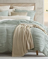 Dkny Pure Velvet Bolster Decorative Pillow, 12" x 36"