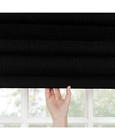 Pryer Textured 100% Blackout Cordless Roman Shade