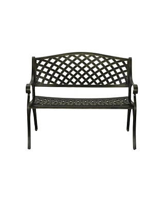 Mondawe Outdoor Aluminum Bench