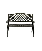 Mondawe Outdoor Aluminum Bench