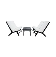 Chaston 4 Pc Outdoor Living Set