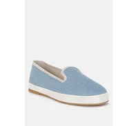 Palin Denim Slip On Loafers