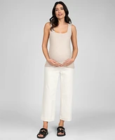Seraphine Women's Maternity Square Neck Button Front Vest Top
