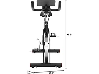 Joroto X2|X2PRO Exercise Bike, X4S Bluetooth Stationary Indoor Cycling Bike with Readable 100 Levels Magnetic Resistance, Plus 12.6 inch Tablet Bracke