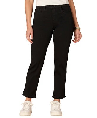 Democracy Women's Absolution High Rise Slim Straight Jeans