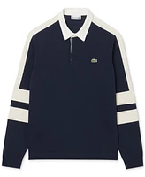 Lacoste Men's Classic-Fit Stripe Polo Sweatshirt