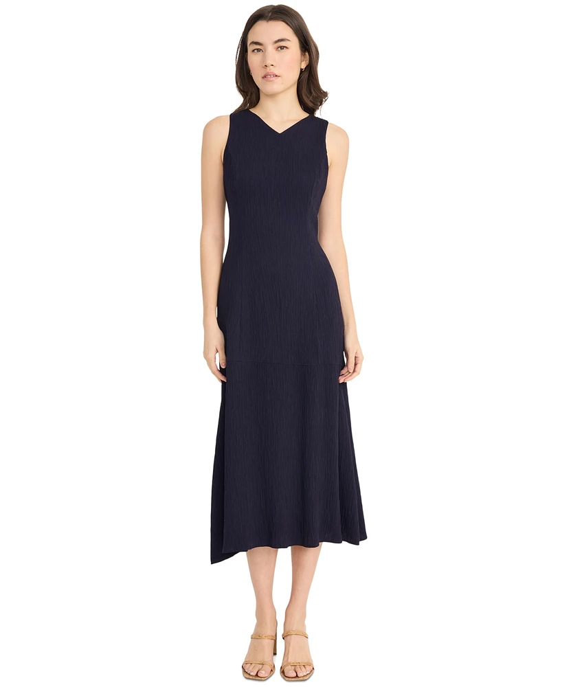 Luxely Women's Textured Midi Dress