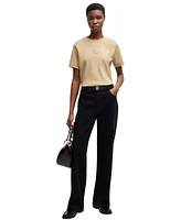 Boss by Hugo Women's Monogram Interlock Cotton T-Shirt