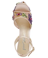 Betsey Johnson Women's Viven Jeweled Platform Dress Sandals