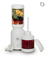 Willow Kitchen Warrior Countertop Blender - Powerful Motor, Versatile, Blend and Go with Straw or Storage Lid.