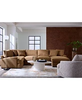 Rhyder Fabric Sectional Collection Exclusively At Macys