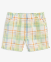 First Impressions Baby Boys Sun Plaid Twill Shorts, Exclusively at Macy's