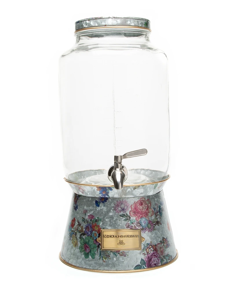 Mackenzie-Childs Flower Market Galvanized Beverage Dispenser