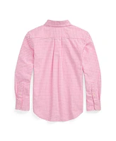 Polo Ralph Lauren Big Boys Gingham Oxford Shirt