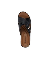 Gc Shoes Women's Ash Crisscross Wedge Sandals