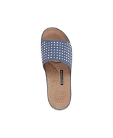 Gc Shoes Women's Julie Embellished Comfort Flat Sandals