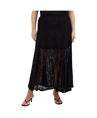 City Chic Plus Aura Skirt