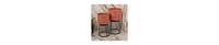 Modern Metal Planters with Stands, Set of 2 – Sleek Design for Home & Office Decor