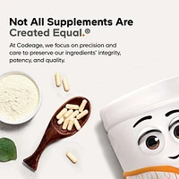 Codeage Molecular Hydrogen Supplement - Fast-Dissolving 12 Ppm Hydrogen Water Tablets with Elemental Magnesium - Hydration Tablet Body Function