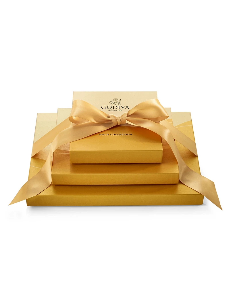 Godiva Gold Collection Tower, 36 Piece