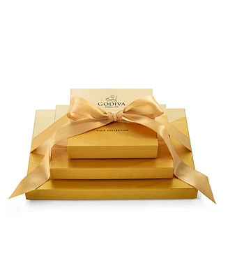 Godiva Gold Collection Tower, 36 Piece