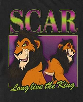 Disney Villains Men's Y2K Scar Short Sleeve T-Shirt