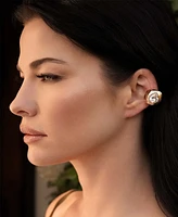 Ettika Bold Crystal Ear Cuff Earrings