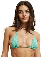 Cotton On Women's Slider Triangle Tie-Neck Bikini Top