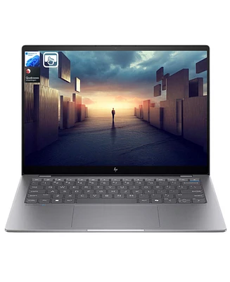 Hp OmniBook X 14" Daily Traditional Laptop Qualcomm Snapdragon X Plus X1P-42-100 16GB Ram Qualcomm Adreno X1-45 512GB Ssd Storage Windows 11 Home 2.2K