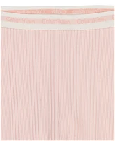 Calvin Klein Baby Girls 2-Pack Combed Pull-Up Pants