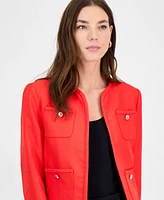 Bar Iii Women's Tweed Jacket