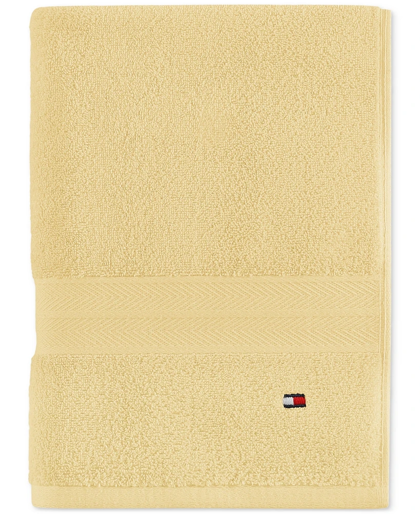 Tommy Hilfiger Home Modern American Solid Cotton Bath Towel, 30" x 54"