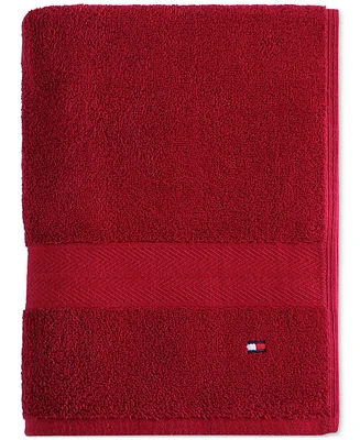 Tommy Hilfiger Home Modern American Solid Cotton Bath Towel, 30" x 54"