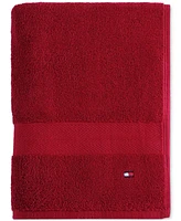 Tommy Hilfiger Home Modern American Solid Cotton Bath Towel, 30" x 54"