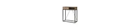 Taupe Sideboard Console Table with Drawer and Open Cubby Shelf
