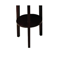 Elegant Plant Stand with Round Top for Stylish Indoor and Outdoor Display