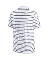 Nike Men's White Cleveland Browns Sideline Lock Up Victory Performance Polo Shirt