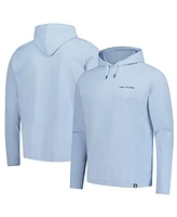 FootJoy Men's Light Blue The Players Ottoman Jacquard Pullover Hoodie