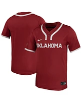 Nike Men's Crimson Oklahoma Sooners Replica Softball Jersey