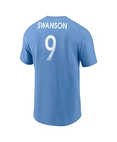 Nike Men's Mallory Swanson Light Blue Chicago Red Stars Core Crew Neck T-Shirt